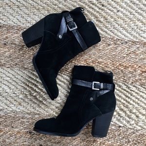 Ivanka Trump Suede Booties